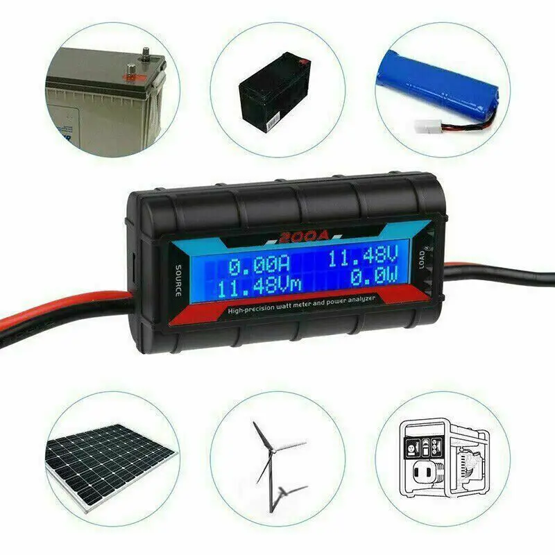 Power Supply Tester - Probador de Baterías Digital Inalámbrico LCD