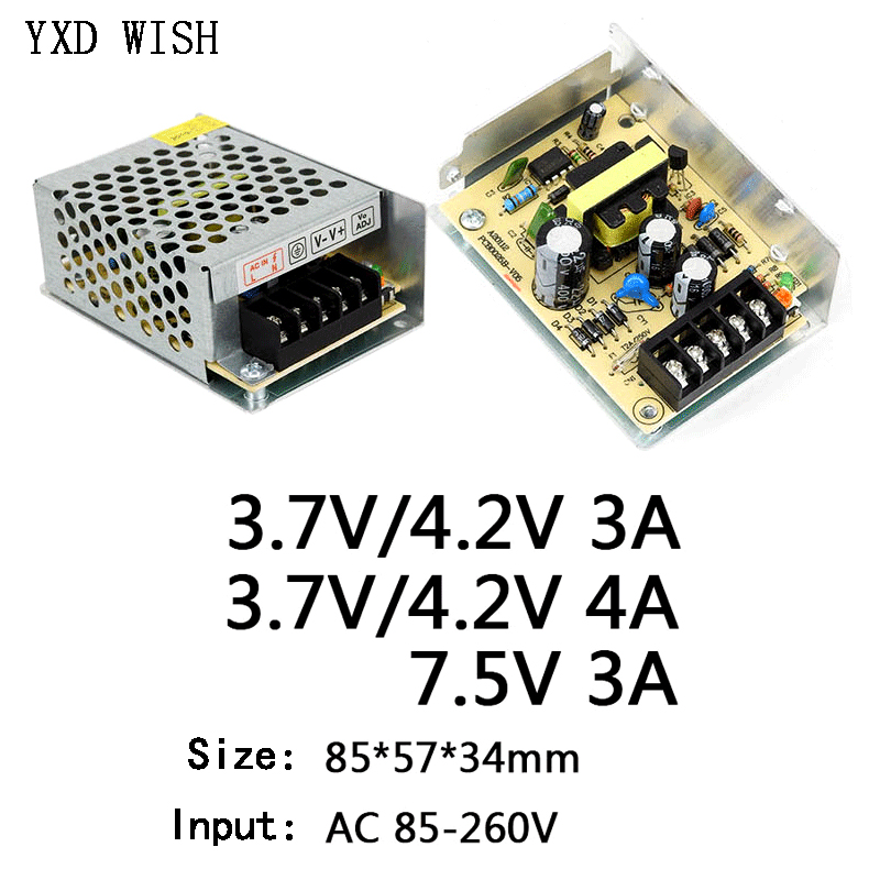 AC 220V a 3,7 V 4,2 V 7,5 V fu - Smps Power Supply reseña y precio