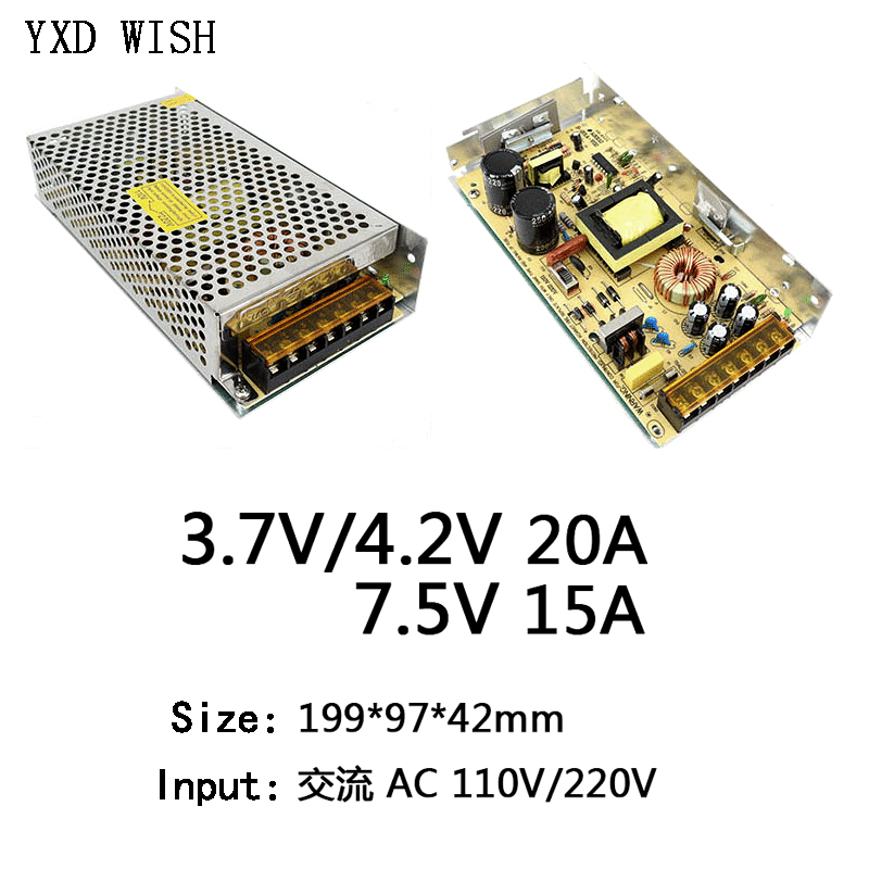 AC 220V a 3,7 V 4,2 V 7,5 V fu - Smps Power Supply reseña y precio