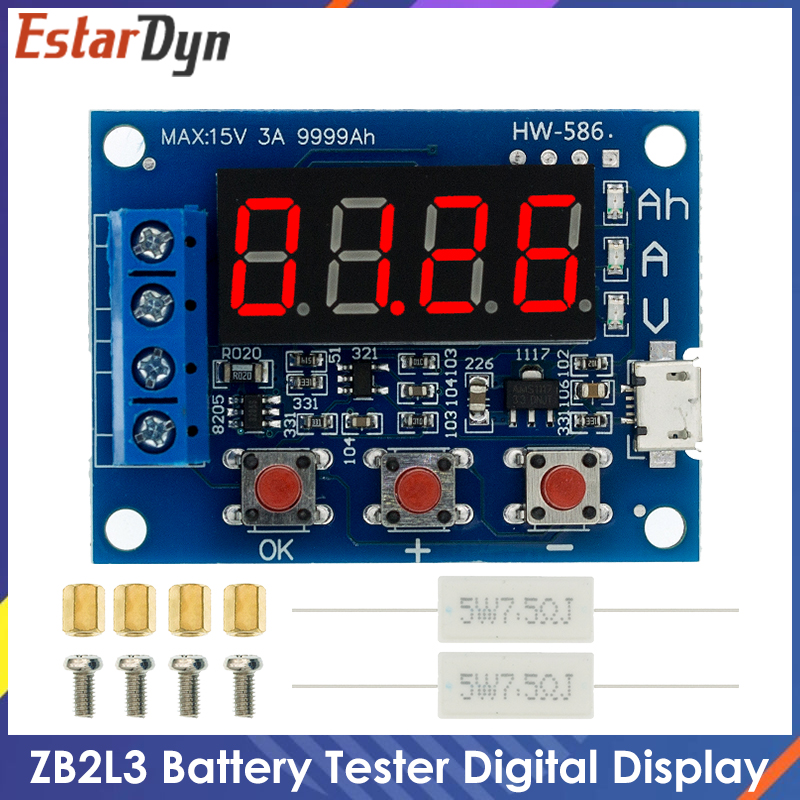 Probador de batería ZB2L3, pan - Power Supply Tester reseña y precio