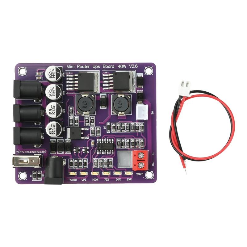 Mini UPS para Router, Placa de - Power Supply 12V reseña y precio