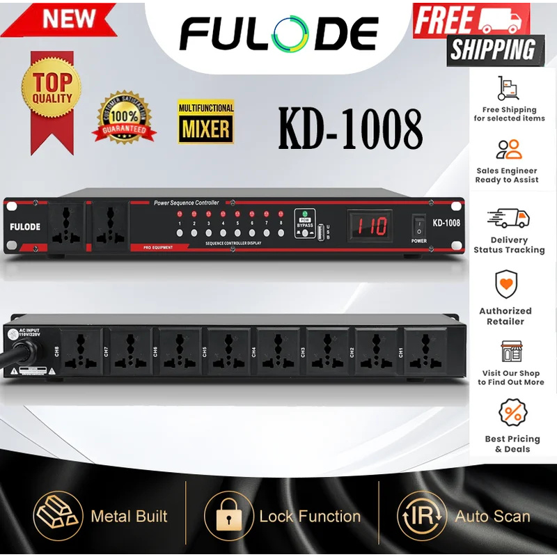 Regulador Secuencial de Alta P - Power Supply reseña y precio