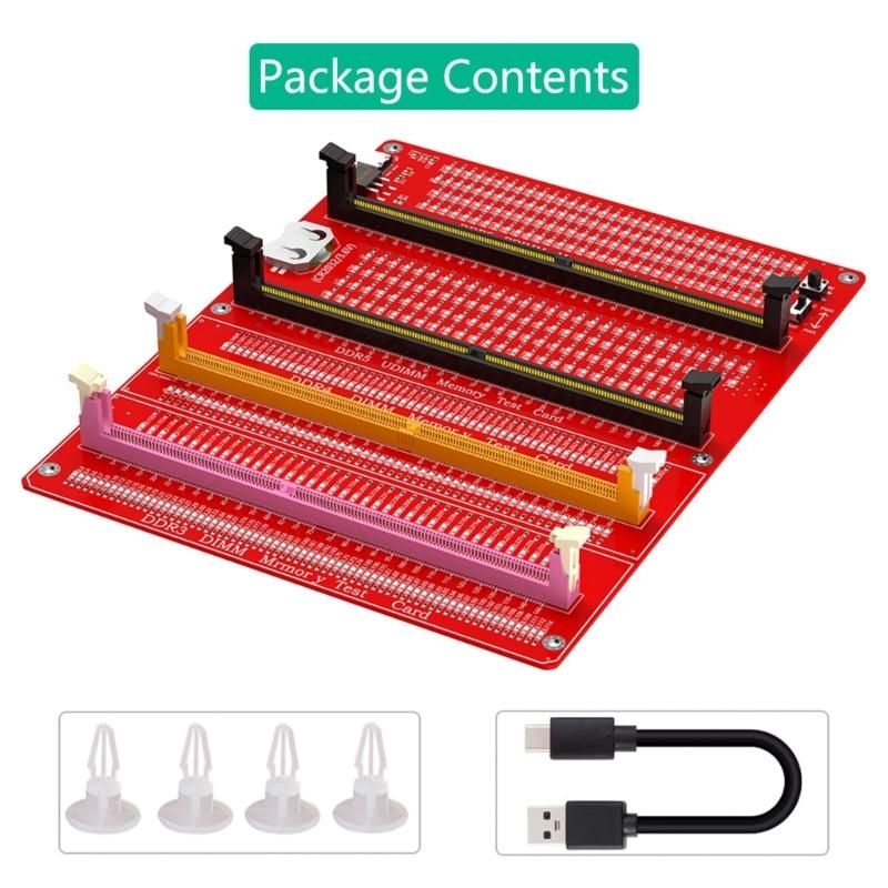 Probador de memoria DDR3/4/5 R - Power Supply Tester reseña y precio